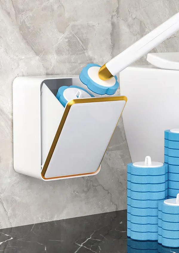 Одноразовая туалетная щетка B10 с квадратным баком