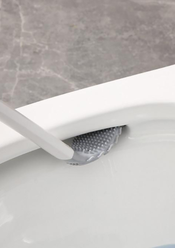 B2 Силиконовая и одноразовая туалетная щетка