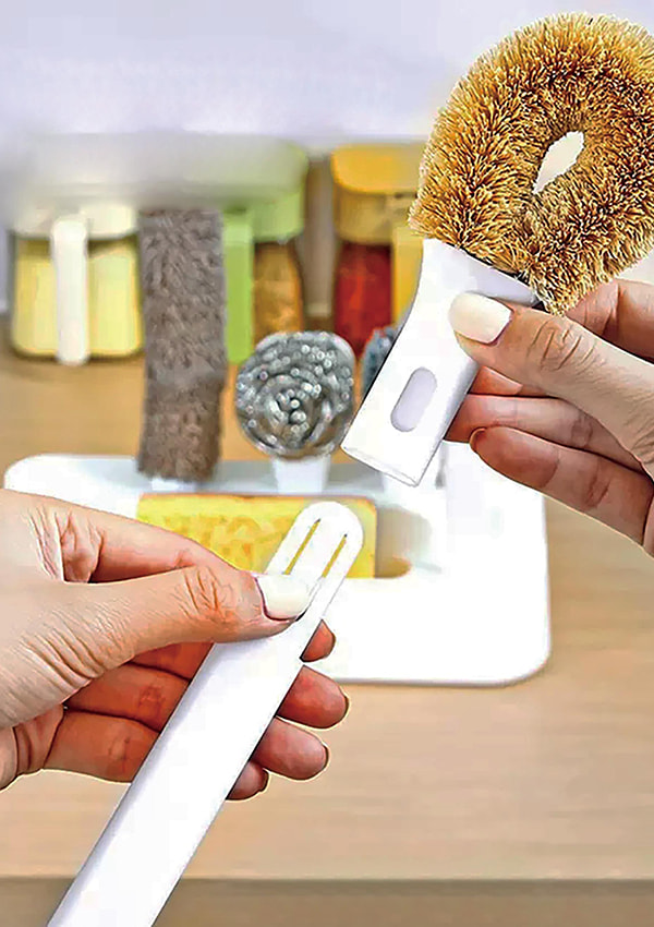 Набор щеток для бутылок P17 с держателем для хранения