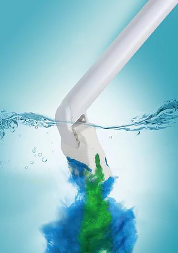 Инновационная растворяемая туалетная щетка R2 с автоматическим дозированием​​